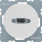 HAGER - R.1/R.3 - VGA N/N adapterirasia val
