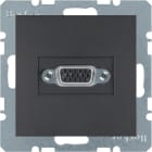 HAGER - S.1 - VGA ruuviliitinrasia ant