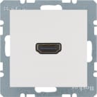 HAGER - S.1 - HDMI läpivientirasia kulma val