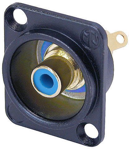NEUTRIX - RCA-liitin naaras, sininen - NF2D-B-6