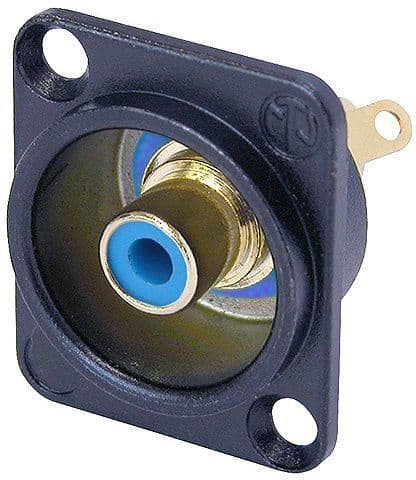 NEUTRIX - RCA-liitin naaras, sininen - NF2D-B-6