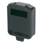 NEUTRIX - D-sarjan musta kansi IP54 - SCDX