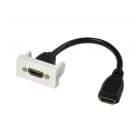 ERARD - AV-rasia - 1 x HDMI 45x22,5mm, johto 10cm