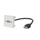 ERARD - AV-rasia - 1 x USB 45x45mm, johto 10cm