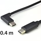 FINNSAT - Liitosjohto - USB-C > USB-C, PD60W, 0.4m