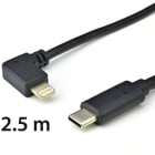 FINNSAT - Liitosjohto - USB-C > Lightning, P+D, 2.5 m