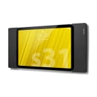 FINNSAT - Seinäteline - Lukittava A8, musta