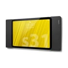 FINNSAT - Seinäteline - Lukittava A8, musta