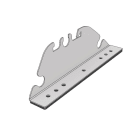 SALOMAAN KONEPAJA - Huopa- ja profiilipeltikatoille - Kattokiinnike