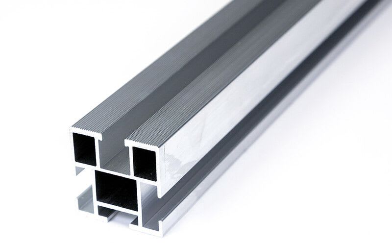 WISOL - 90001 Wisol-kiinnikkeet Alumiini - Profiilikisko 3280mm AL