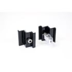 WISOL - 90012 Wisol-kiinnikkeet Musta - Päätykiinnike RR 35mm