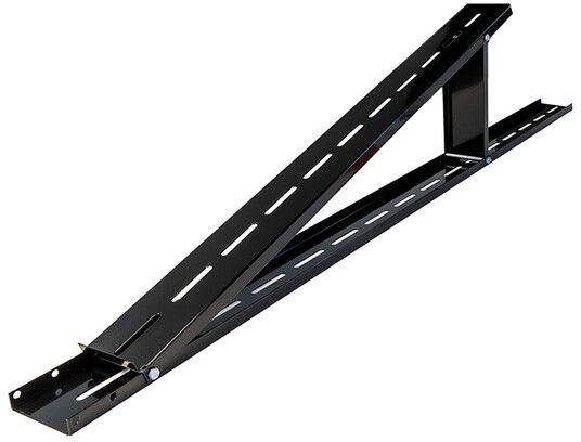 WISOL - 90046 Wisol-kiinnikkeet Musta - Tasakaton kiinnitystel.Single RR