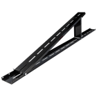 WISOL - 90046 Wisol-kiinnikkeet Musta - Tasakaton kiinnitystel.Single RR