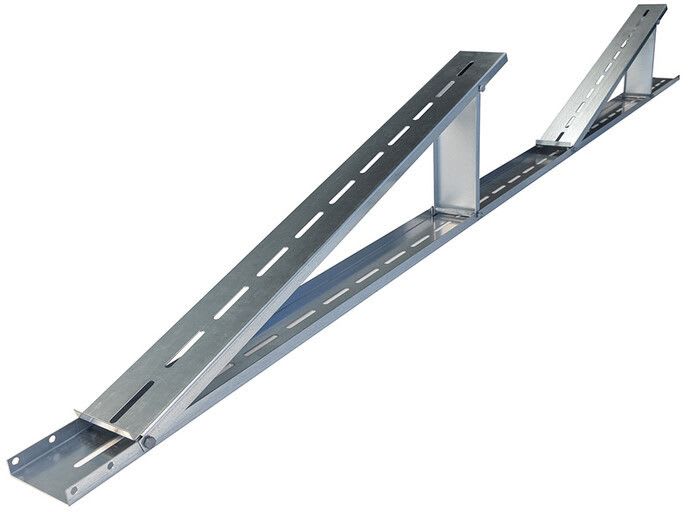 WISOL - 90049 Wisol-kiinnikkeet Sinkitty - Tasakaton kiinnitysteline Duo Zn