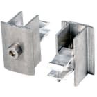 WISOL - 90086 Wisol-kiinnikkeet Alumiini - Keskikiinnike AL 30 mm - 35 mm