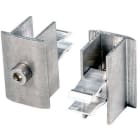 WISOL - 90086 Wisol-kiinnikkeet Alumiini - Keskikiinnike AL 30 mm - 35 mm