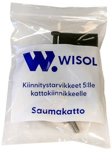WISOL - 90100 Wisol-kiinnikkeet - Ruuvit 5:lle Uniseam kannakkeell