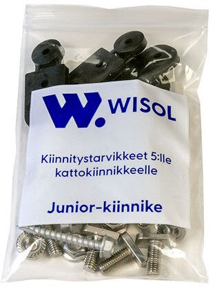 WISOL - 90102 Wisol-kiinnikkeet - Ruuvit 5:lle Junior kannakkeelle