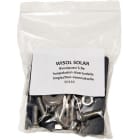 WISOL - 90146 Wisol -kiinnikkeet - Ruuvipussi 5:lle single/duo:lle