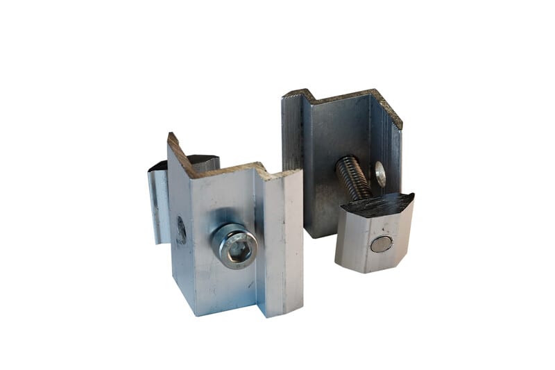 WISOL - Asennustarvikepakkaus - Wx päätykiinnike AL 30mm