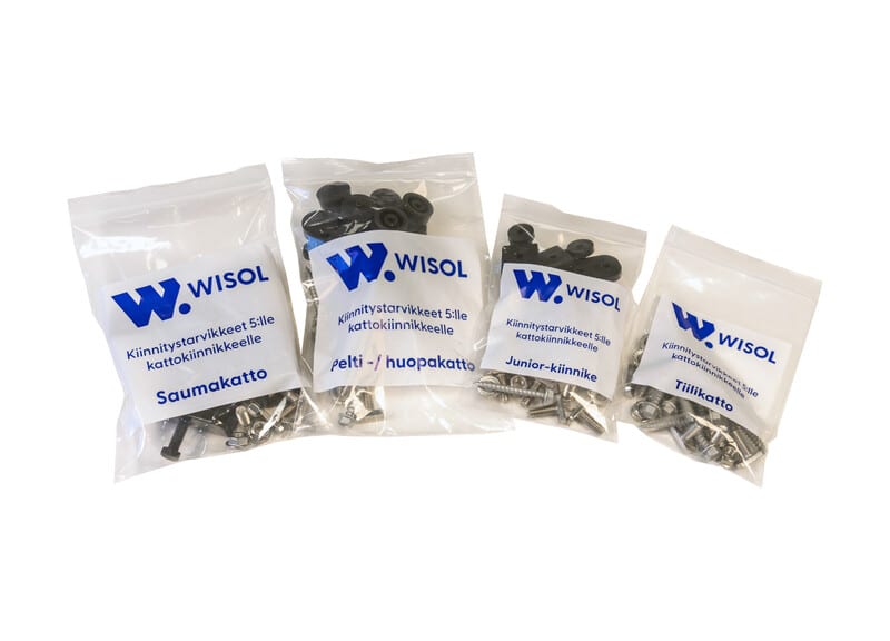WISOL - Asennustarvikepakkaus - Wx Ruuvipussi 10 korokkeelle