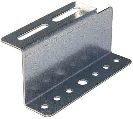 WISOL - 90040V Wisol-kiinnikkeet Sinkitty, Vaaka - Wisol Solar kiinnike junior, Zn