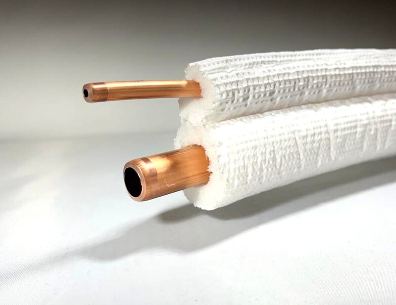 NORD ASLAK - Ilmalämpöpumpputarvike - Kupariputki 1/4+5/8x1,0mm, 20m