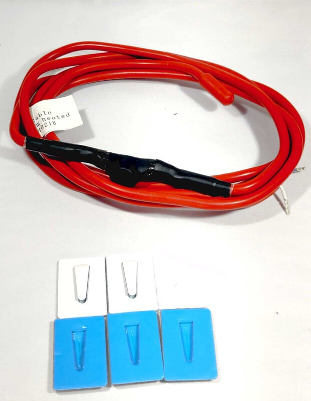 NORD ASLAK - Ilmalämpöpumpputarvike - Pohjavastus 75W termostaatilla