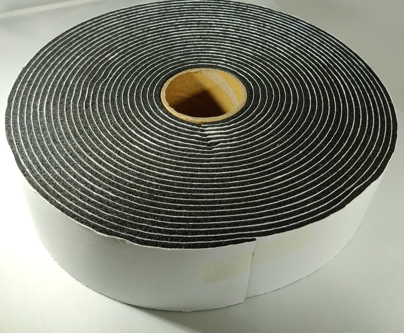 NORD ASLAK - Ilmalämpöpumpputarvike - Eristysteippi musta 10 m