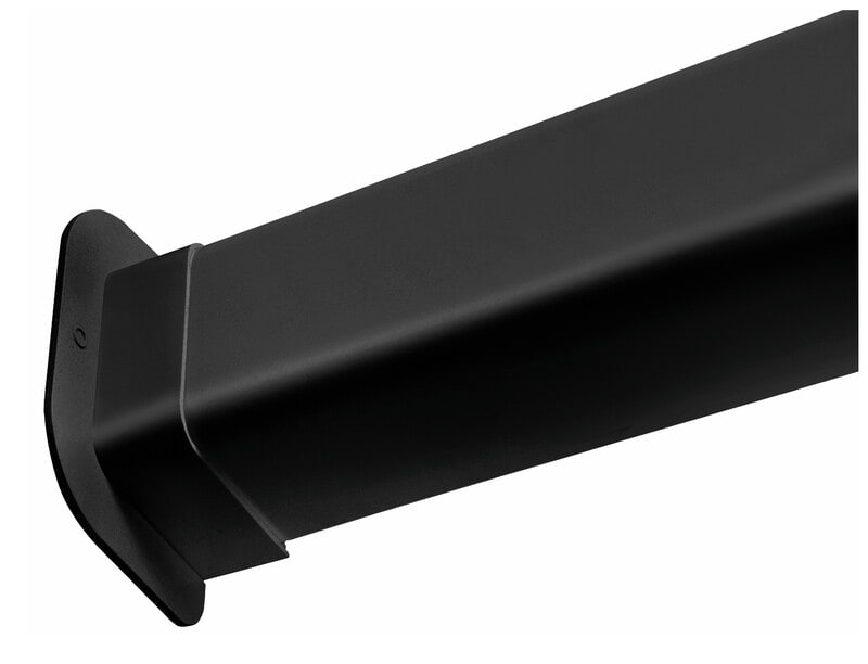 NORD ASLAK - Ilmalämpöpumpputarvike - Läpivientikaulus Musta