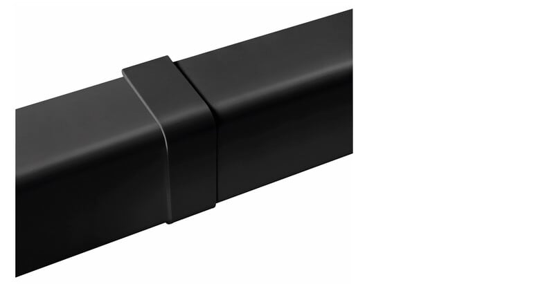 NORD ASLAK - Ilmalämpöpumpputarvike - Liitospala kanava Musta