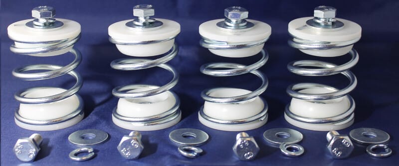 NORD ASLAK - Ilmalämpöpumpputarvike - Vaimenninjousisarja 4 kpl