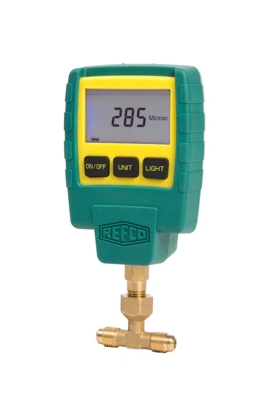 REFCO - Ilmalämpöpumpputarvike - Digitaalinen vakuumimittari