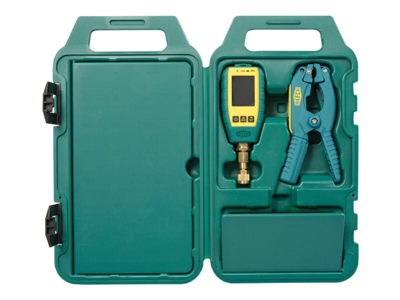 REFCO - Ilmalämpöpumpputarvike - Lämpötila- ja painemittari