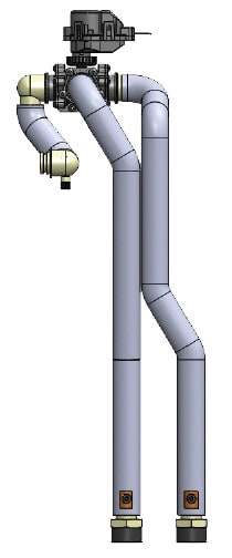 PANASONIC - Ilmalämpöpumpputarvike - CZ-NV3 3-tie vaihtovent. VILP