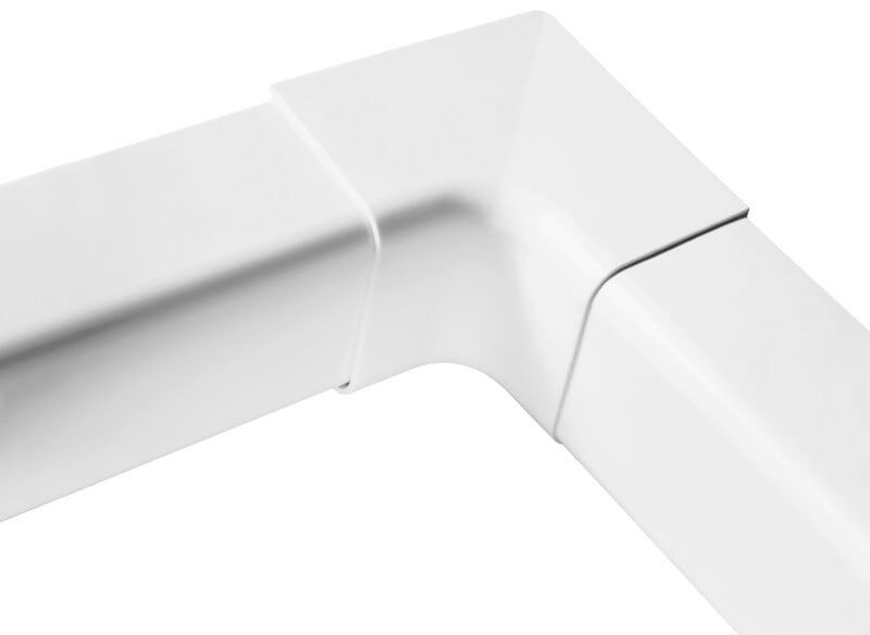 CANALSPLIT - Ilmalämpöpumpputarvike - Sisäkulma 110x75 mm
