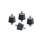 RODIGAS - Ilmalämpöpumpputarvike - Vaimenninkumisrj 4kpl 45x30mm