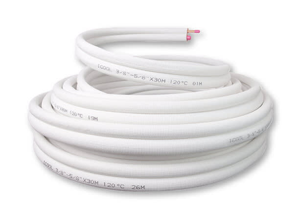 ICOOL - Ilmalämpöpumpputarvike - Kupariputki 1/4+3/8x0,8mm, 20m