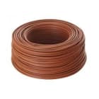 NOBÖ - Kaapeli 1.5mm2 (50m/kela) - NUFC1.5 johto ruskea