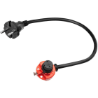 REJ-DESIGN - Asennus-/kytkentätarvike - pistokejohto 30 cm, musta