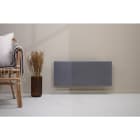 GLAMOX HEATING - Lämmitin kiinteä/siirrettävä - H40 H 08 800W Harmaa sparkling