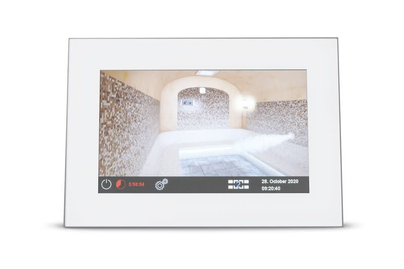 EOS - Ohjauskeskus - EOS EmoTouch3 Höyrysaunaan Valk.