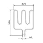 HARVIA - Vastus - ZSL-310 1500W/240V K9