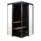 HARVIA - Kylpyhuonesauna - SmartFold 2.0. Oikeak. Musta