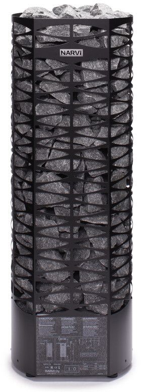 NARVI BLACK - Lattiakiuas - Saana 9,0 kW Musta