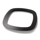 NARVI - Upotuskaulus - Laudekaulus musta, Velvet