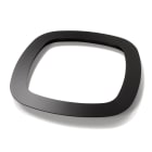 NARVI - Upotuskaulus - Laudekaulus musta, Velvet