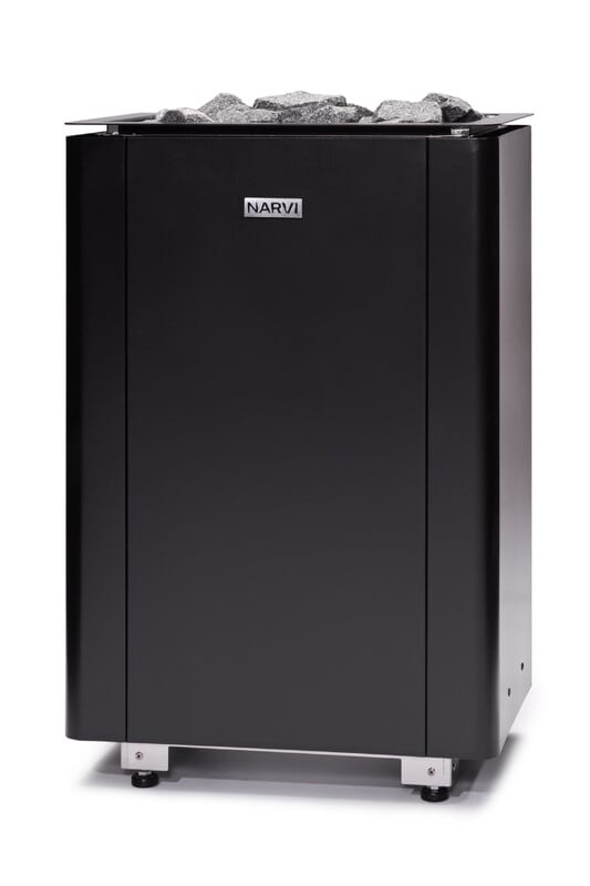 NARVI - Lattiakiuas - Narvi Ultra Small 9 kW Musta
