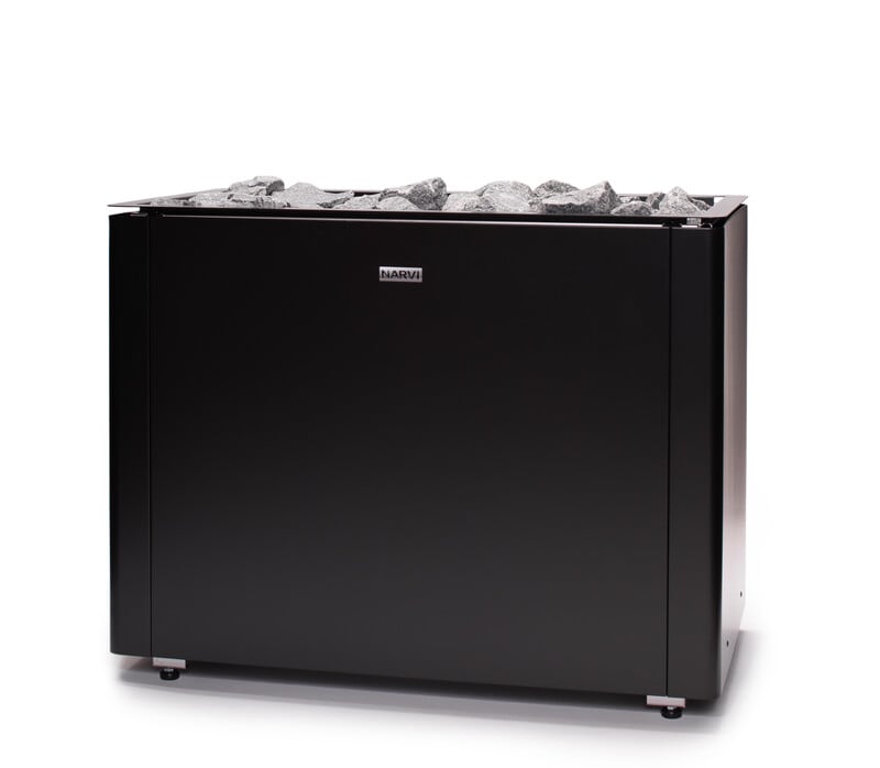 NARVI - Lattiakiuas - Narvi Ultra Big 30,0 kW musta