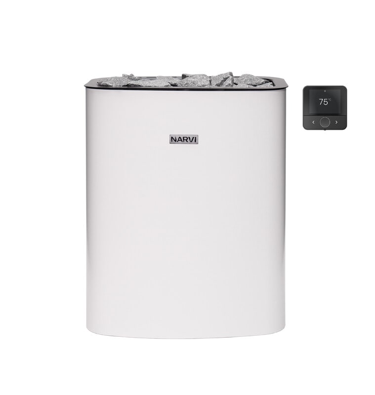 NARVI - Seinäkiuas - Narvi NC Electric 9,0 kW valko